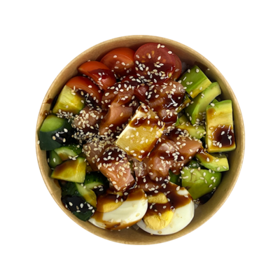 Боул з лососем