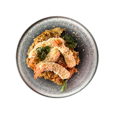 WOK Рис з креветками