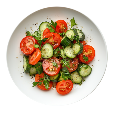 Салат зі свіжих овочів